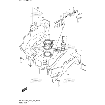 FUEL TANK (LT-A500XM2 P28)