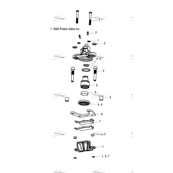 BRAKE, CALIPER, REAR