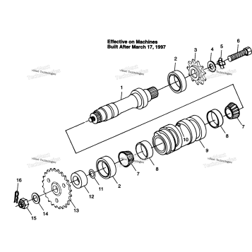 CENTER TIGHTENER BIG BOSS 6X6 400L & NORWEGIAN BIG BOSS 6X6 400L