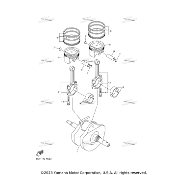 CRANKSHAFT PISTON