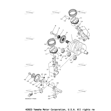 CRANKSHAFT & PISTON