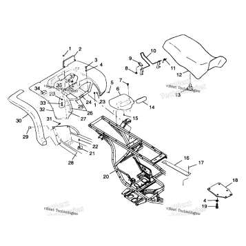REAR CAB & SEAT
