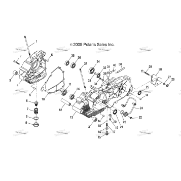 ENGINE, CRANKCASE