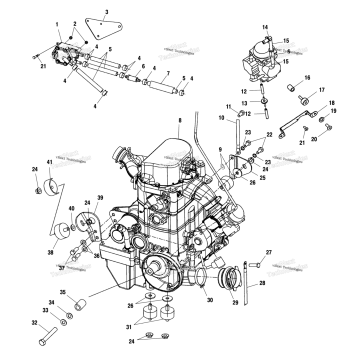 ENGINE MOUNTING