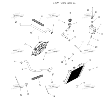 ENGINE, COOLING SYSTEM