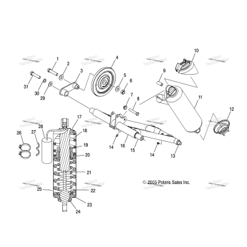 TORQUE ARM, REAR (4997359735B13)