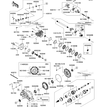 DRIVE SHAFT-REAR