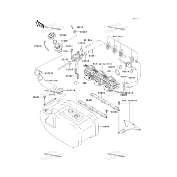 FUEL TANK (JH1100-A1)
