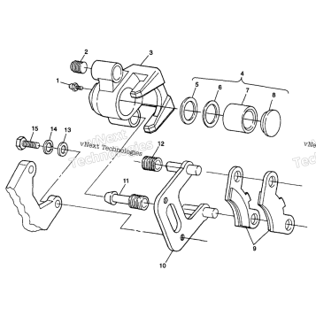 FRONT RAKE S98CH50E (4950135013B009)