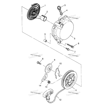 RECOIL STARTER XPLORER 300