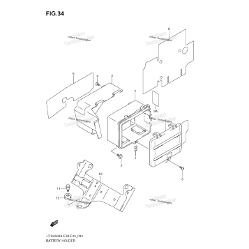 BATTERY HOLDER