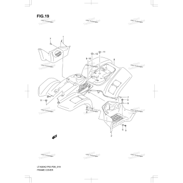 FRAME COVER (MODEL K2)