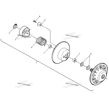 DRIVEN CLUTCH ASSEMBLY