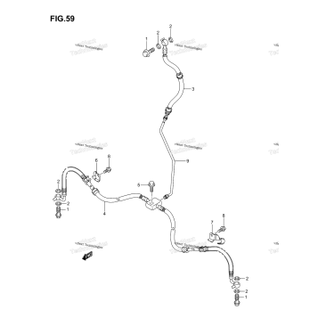 FRONT BRAKE HOSE