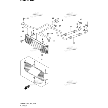OIL COOLER (LT-A400FZL5 P28)