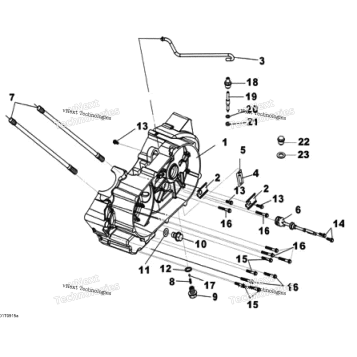 LEFT CRANKCASE HALF