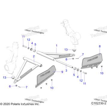 SUSPENSION, AARM & STRUT MOUNTING