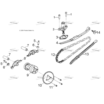 ENGINE, CAM CHAIN