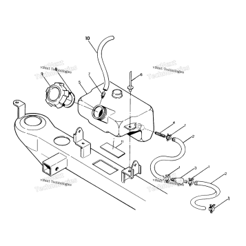 OIL TANK ASSEMBLY 250 6X6