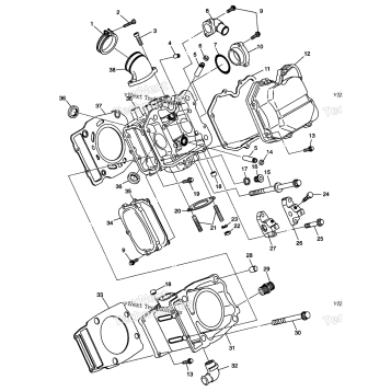 CYLINDER S98CH50E (4950135013D007)