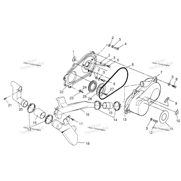 CLUTCH COVER TRAIL BOSS