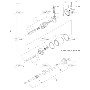 ENGINE, STARTING SYSTEM