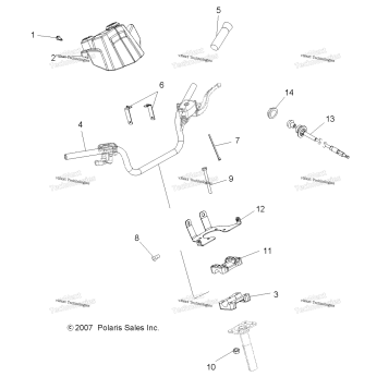 STEERING, HANDLEBAR & CONTROLS
