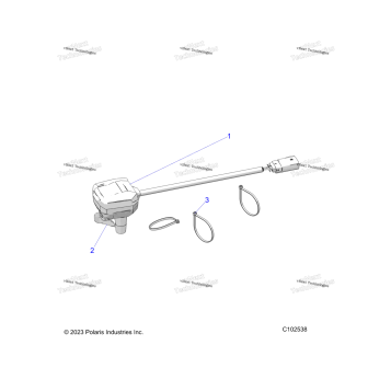 STEERING, CONTROLS, THROTTLE ASM. & CABLE A25SEE57B1/B3/B6/B9