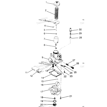 CARBURETOR TRAIL BOSS