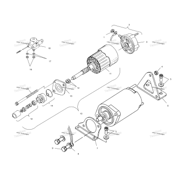 STARTING MOTOR