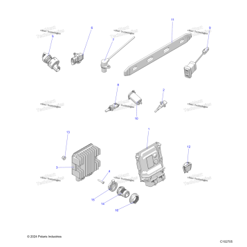 ELECTRICAL, SWITCHES, SENSORS, ECU & CONTROL MODULES