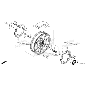 FRONT WHEEL