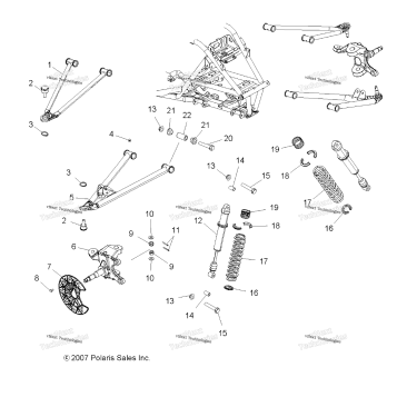 SUSPENSION, FRONT