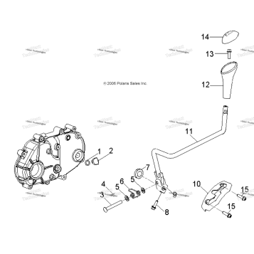 DRIVE TRAIN, TRANSMISSION SHIFT LEVER