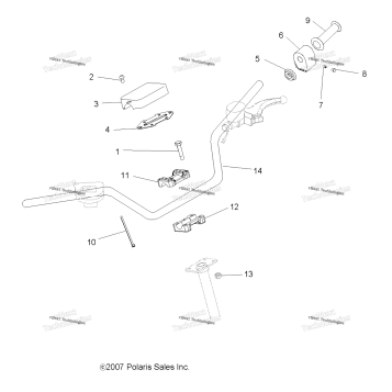 STEERING, HANDLEBAR & CONTROLS