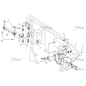 FRAME MOUNTING XPLORER 500
