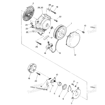 RECOIL STARTER ASSEMBLY