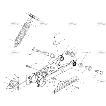 SWING ARM/SHOCK MOUNTING