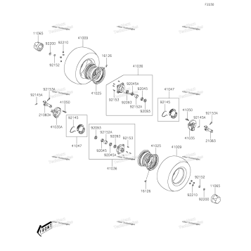 FRONT HUB