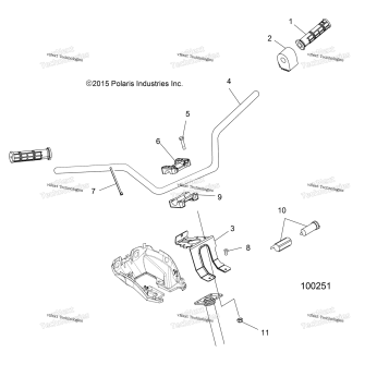 STEERING, HANDLEBAR & CONTROLS