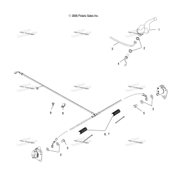 BRAKE LINES, FRONT