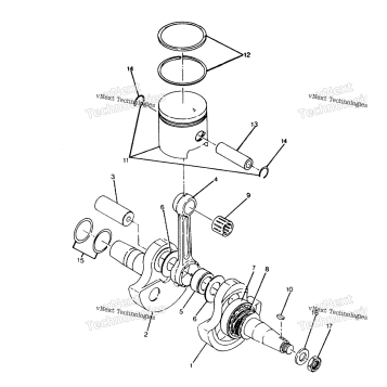 CRANKSHAFT & PISTON 250 2X4 UPDATE
