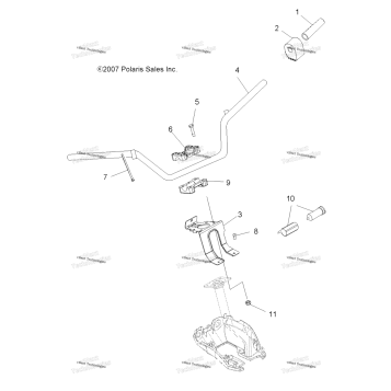 STEERING, HANDLEBAR & CONTROLS