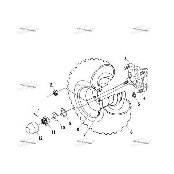REAR WHEEL DRIVE A00CD50AA