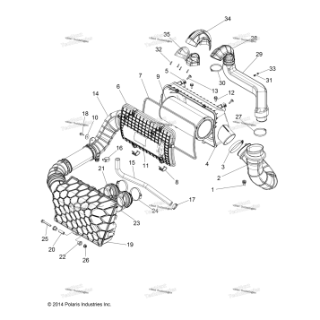 ENGINE, AIR INTAKE SYSTEM Z18VDM99AL