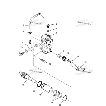 OIL PUMP ASSEMBLY 2X4 300