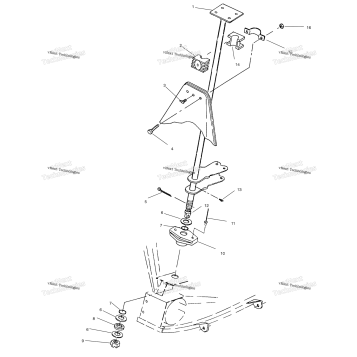 STEERING POST W968540
