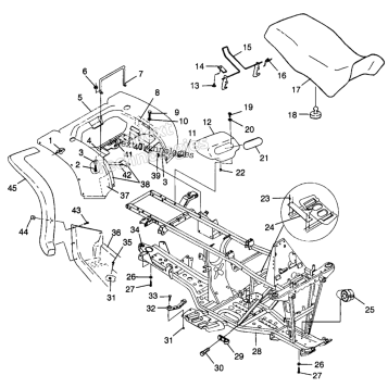 REAR CAB & SEAT