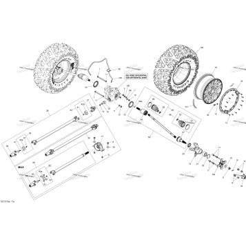 DRIVE SYSTEM, FRONT