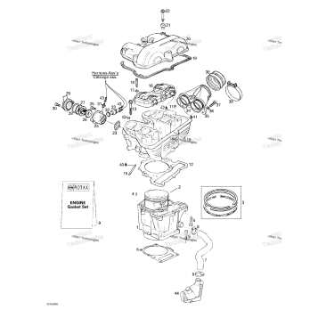 CYLINDER, CYLINDER HEAD